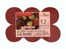 Maxi-Duftteelichter Jumbo 12er Waldbeeren