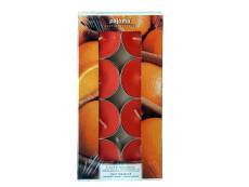 Pajoma Duft-Teelichter Zimt-Orange 8er Pack