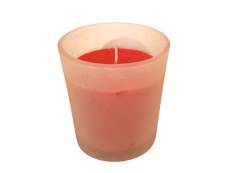 Duftkerze im Glas Granatapfel