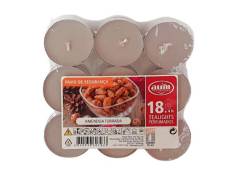 AUM Duftteelichter Gebrannte Mandeln 18er Alu-Schale