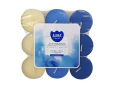 AURA Duftteelichter Anti-Rauch 18er Alu-Schale